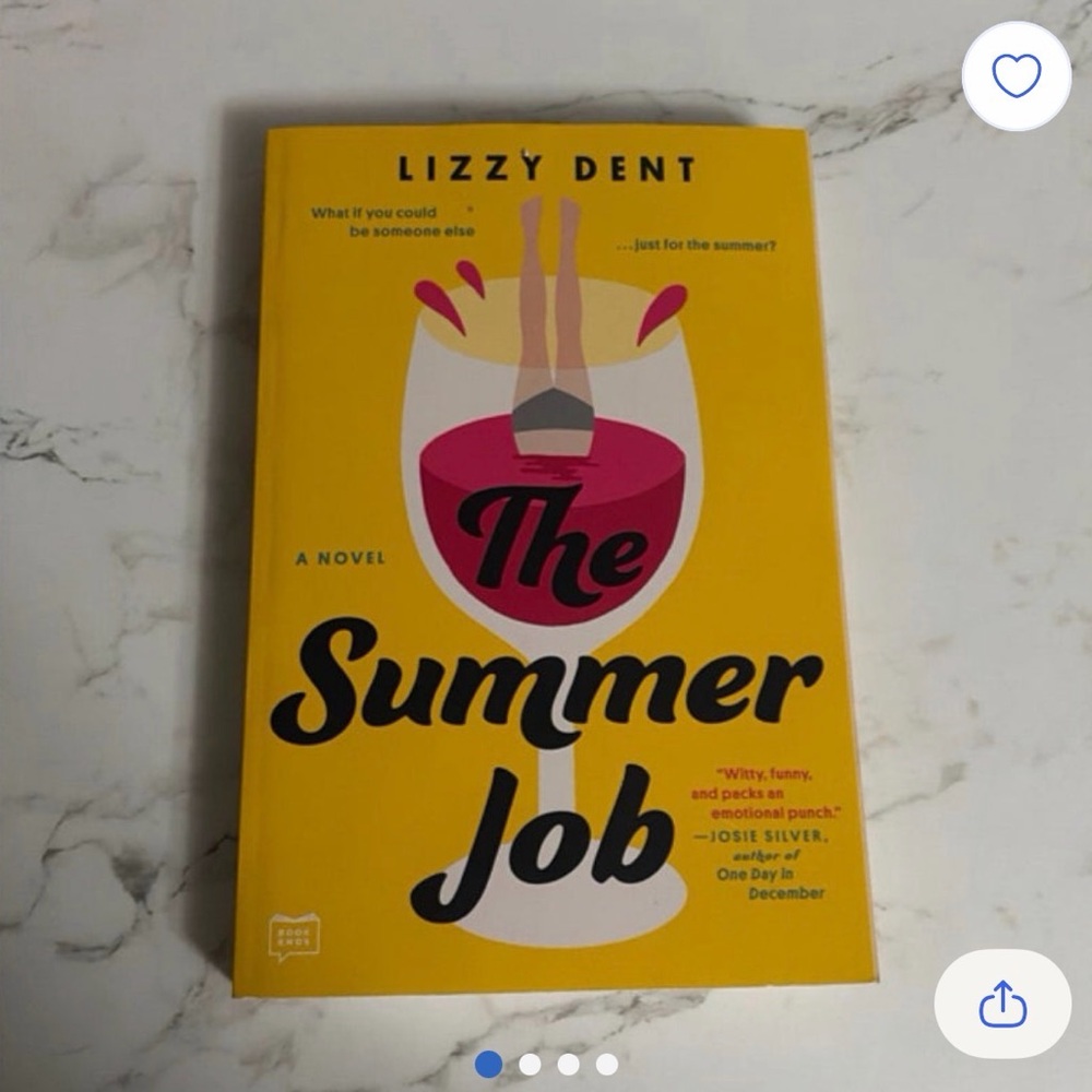 The Summer Job Novel by Lizzy Dent